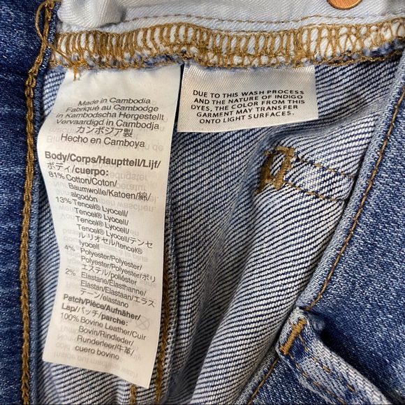 MADEWELL Tall 9” Mid-Rise Skinny Crop Jeans: Button-Front TENCEL Denim Edition - Picture 9 of 9